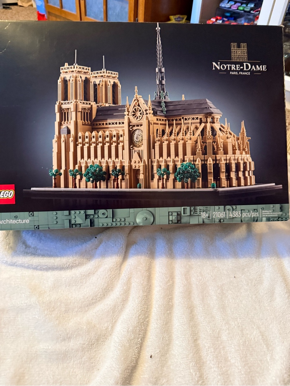 LEGO Notre-Dame de Paris Architecture Set 21061